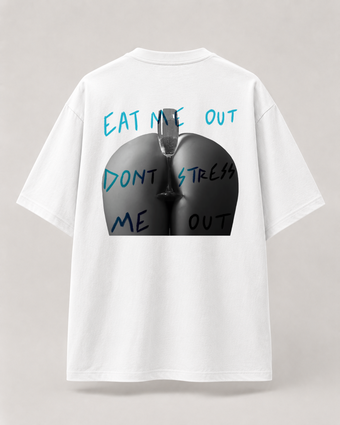 "Don't Stress Out" Oversized Tee