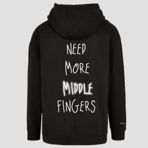 "Middle Fingers" Oversized Hoodie