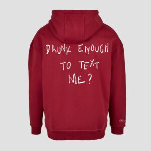 "Drunk Enough" Oversized Hoodie