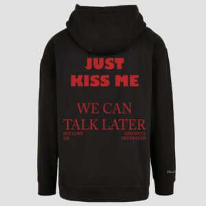 "Just Kiss Me" Oversized Hoodie