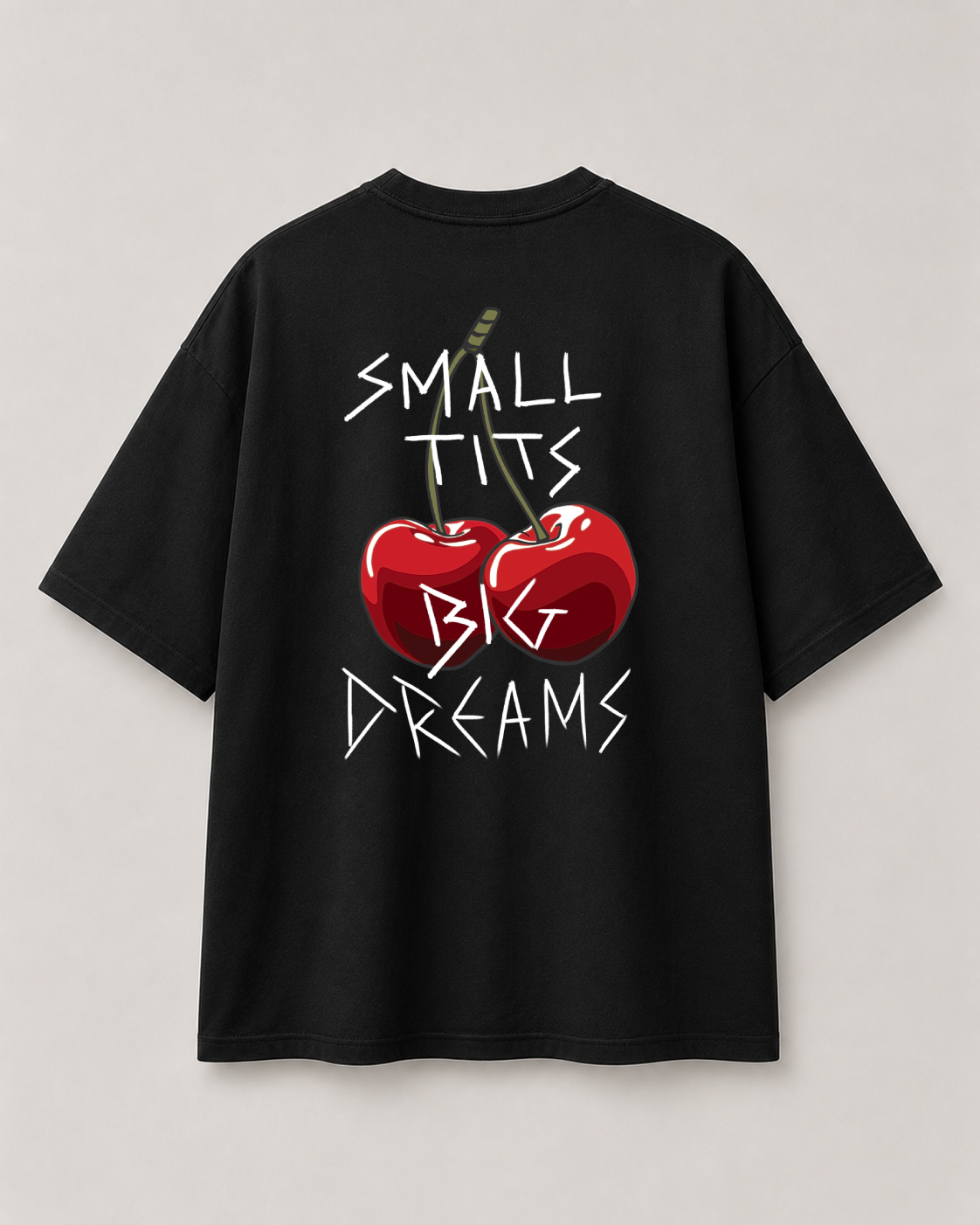 "Small Tits" Oversized Tee