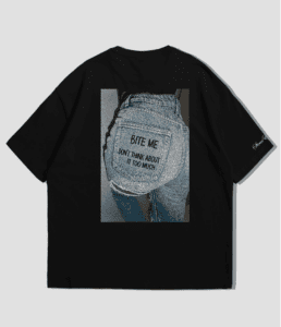 "Bite Me" Oversized Tee