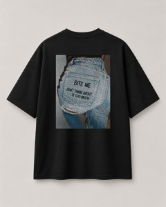 "Bite Me" Oversized Tee