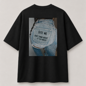 "Bite Me" Oversized Tee