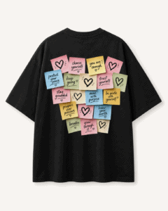 "Self Notes" Oversized Tee