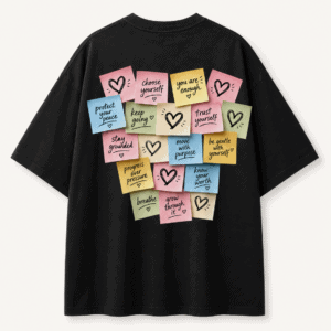 "Self Notes" Oversized Tee
