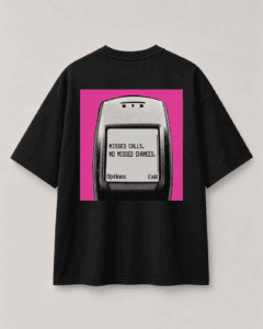 "Missed Calls" Oversized Tee